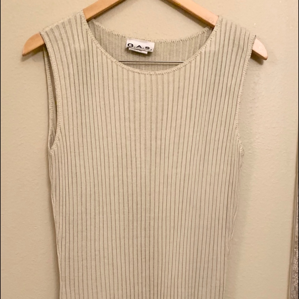 GAS Sleeveless Sweater dress